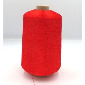 Burkes Mills VTG Blood Orange Heavy Duty Industrial Thread Made in USA